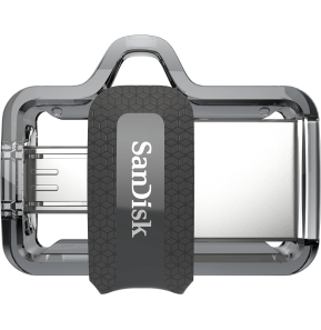 Clé USB SanDisk Ultra m3.0 double connectique micro-USB et USB 3.0 - 32 Go (SDDD3-032G-G46)