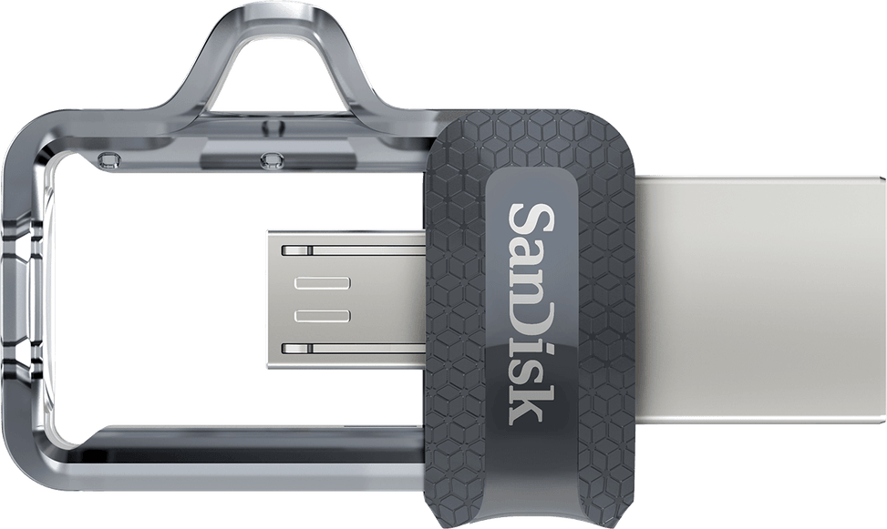 Clé USB SanDisk Ultra m3.0 double connectique micro-USB et USB 3.0 - 32 Go (SDDD3-032G-G46) — image 5