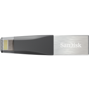 Clé USB SanDisk Mini iXpand Pour Votre iPhone 128 Go (SDIX40N-128G-GN6NE)  prix Maroc