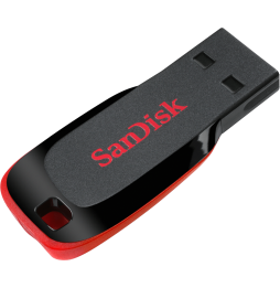 Clé USB SanDisk Cruzer Blade 128 Go (SDCZ50-128G-B35)