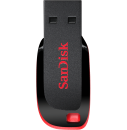 Clé USB SanDisk Cruzer Blade 128 Go (SDCZ50-128G-B35)