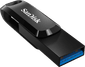 Clé double connectique USB Type-C™ SanDisk Ultra Dual Drive Go - 128 Go (SDDDC3-128G-G46)