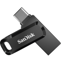 Clé double connectique USB Type-C™ SanDisk Ultra Dual Drive Go - 128 Go (SDDDC3-128G-G46)