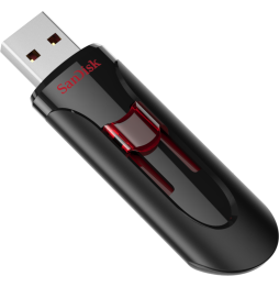 Clé USB SanDisk Cruzer Glide 3.0 USB Flash Drive 256 Go (SDCZ600-256G-G35)