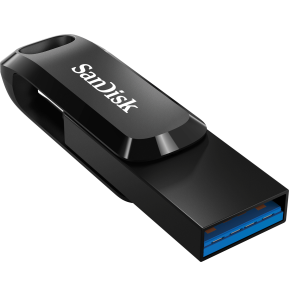 Clé double connectique USB Type-C™ SanDisk Ultra Dual Drive 256 Go (SDDDC3-256G-G46)