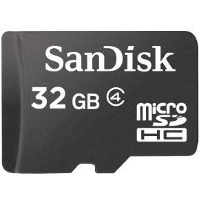Carte microSDHC SanDisk 32 GB (SDSDQM-032G-B35)