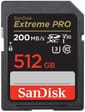 Carte mémoire SanDisk Extreme Pro SDXC UHS-I 512 Go (SDSDXXD-512G-GN4IN)