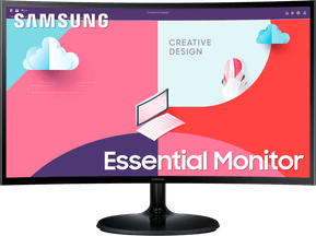 Écran incurvé 27" Samsung Essential Curved Monitor S3 (LS27C360EAMXZN)