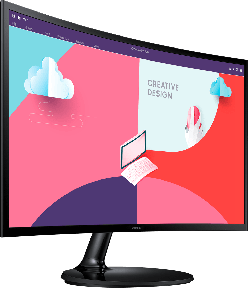 Samsung Essential Curved Monitor S3 27" (LS27C360EAMXZN) — image 3