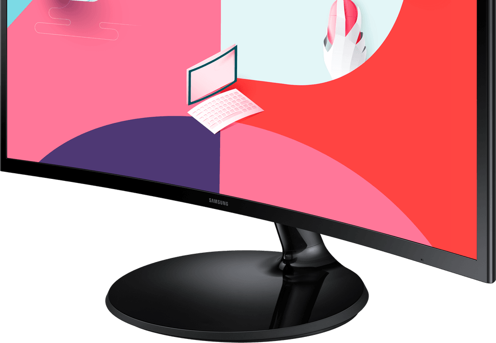 Écran incurvé 27" Samsung Essential Curved Monitor S3 (LS27C360EAMXZN) — image 9