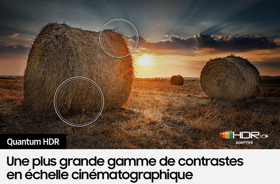 Téléviseur Samsung 50" Q60B smart TV QLED UHD 4K (QA50Q60CAUXMV) — image 8