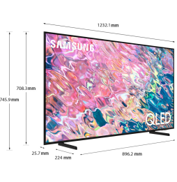 Téléviseur Samsung 50" Q60B smart TV QLED UHD 4K (QA50Q60CAUXMV)