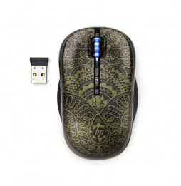 Souris optique mobile sans fil HP 2,4 GHz (édition spéciale Alexandre Hercovitch) (H2P31AA)
