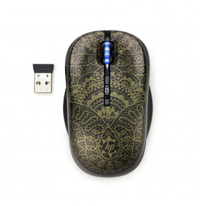 Souris optique mobile sans fil HP 2,4 GHz (édition spéciale Alexandre Hercovitch) (H2P31AA)