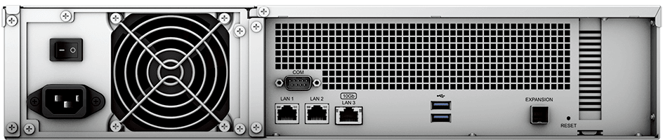 خادم NAS بـ12 حجرة Synology RackStation RS2423+ (RS2423PLUS) — صورة 5