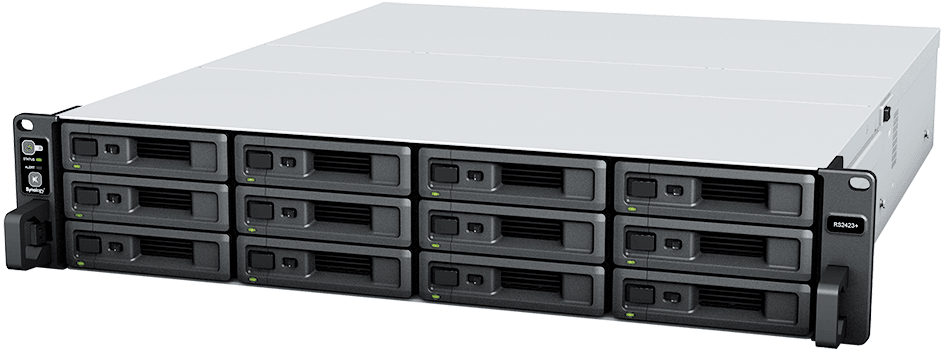 خادم NAS بـ12 حجرة Synology RackStation RS2423+ (RS2423PLUS) — صورة 3