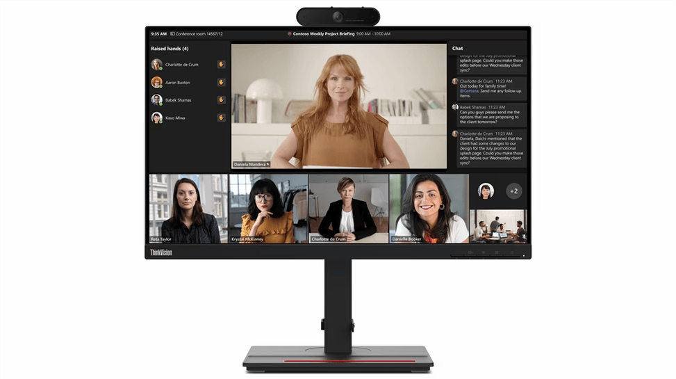 Écran 23,8" Full HD Lenovo ThinkVision T24m-29 (63A5GAT6EU) — image 5