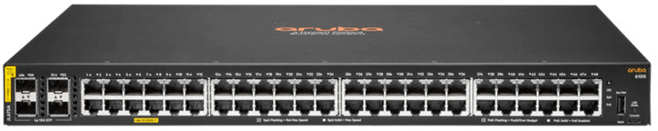 Aruba 6100 48G Class 4 PoE 4SFP+ 370 W Switch (JL675A) — image 1