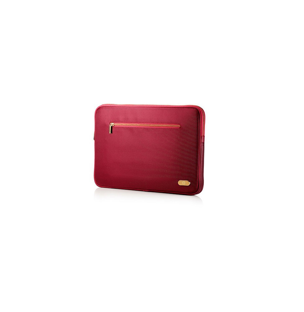 Manchon rouge/argent de 35,6 cm (14,1") HP Ultrabook Black Sleeve (H4R74AA)