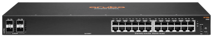 جهاز Switch Aruba 6100 24G 4SFP+ (JL678A) — صورة 1