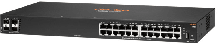 جهاز Switch Aruba 6100 24G 4SFP+ (JL678A) — صورة 2