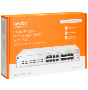 Switch Aruba Instant On 1430 16G classe 4 PoE 124 W (R8R48A)
