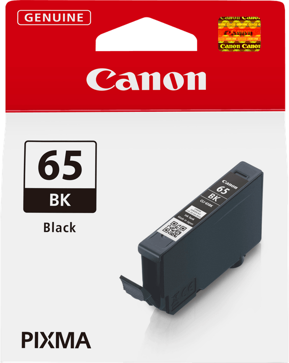 Canon CLI-65BK Noir - Cartouche d'encre Canon d'origine (4215C001AA)