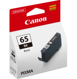 Canon CLI-65BK Noir - Cartouche d'encre Canon d'origine (4215C001AA)