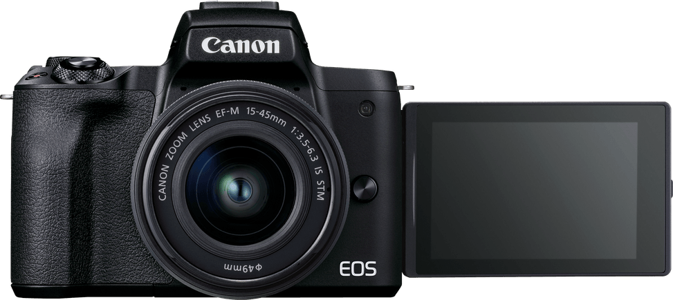 Appareil photo hybride Canon EOS M50 Mark II noir et objectif EF-M 15-45mm IS STM - Kit pour vlogueur (4728C048AA) — image 7