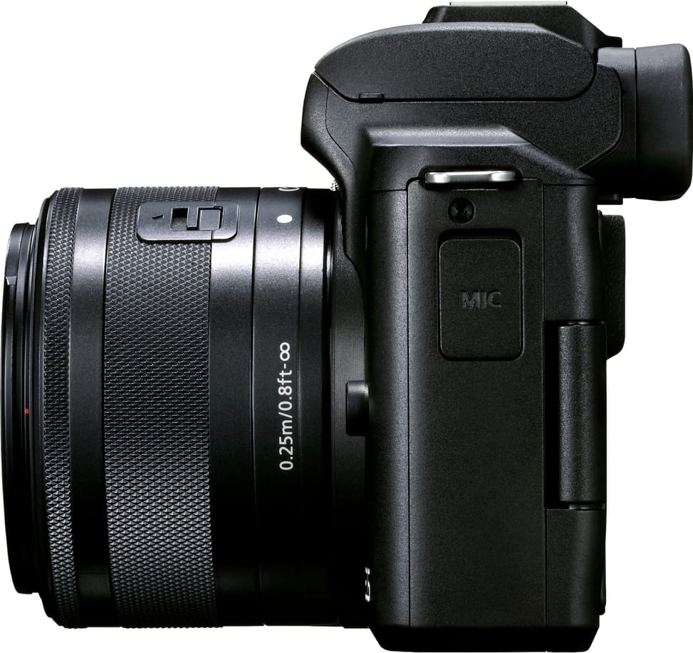 Appareil photo hybride Canon EOS M50 Mark II noir et objectif EF-M 15-45mm IS STM - Kit pour vlogueur (4728C048AA) — image 12