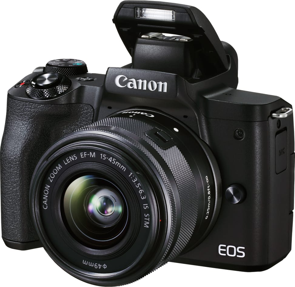 Appareil photo hybride Canon EOS M50 Mark II noir et objectif EF-M 15-45mm IS STM - Kit pour vlogueur (4728C048AA) — image 3