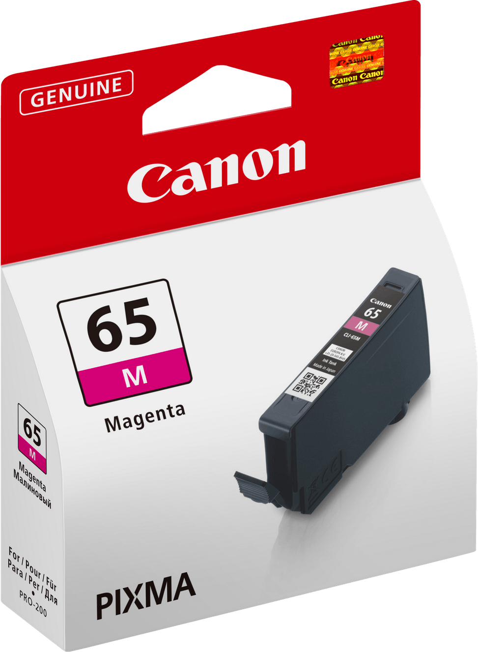 Canon CLI-65M Magenta - Cartouche d'encre Canon d'origine (4217C001AA) — image 2