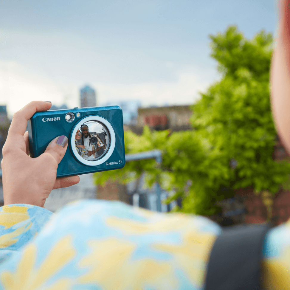 Appareil photo couleur instantané Canon Zoemini S2, Turquoise (4519C008AB) — image 2
