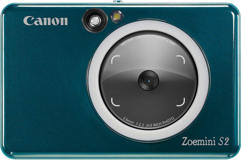 Appareil photo couleur instantané Canon Zoemini S2, Turquoise (4519C008AB) — image 5