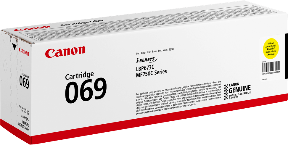 Canon 069 Yellow - Original Canon Toner (5091C002AA) — image 4