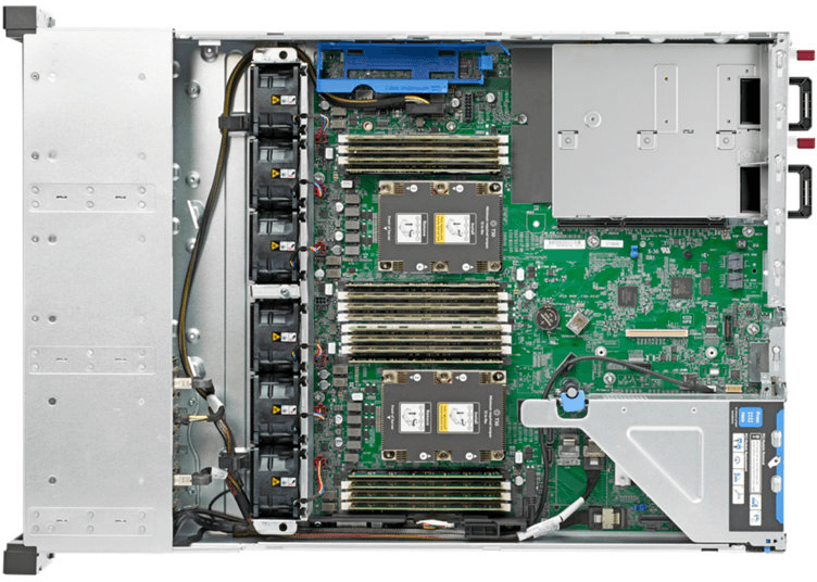 Serveur HPE ProLiant DL180 Gen10 4210R monoprocesseur 16 Go-R S100i 8 lecteurs SFF alimentation 500 W (P35519-B21) — image 2