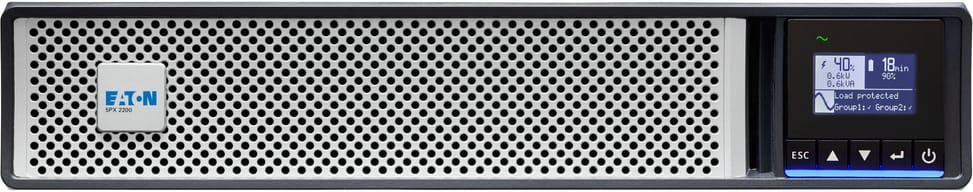 Eaton 5PX Gen2 2200 VA Line-Interactive UPS - 8 C13 / 2 C19 outlets - 2U rack/tower (5PX2200IRTNG2) — image 1