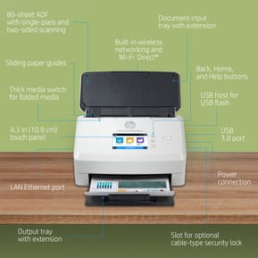 Scanner HP ScanJet Enterprise Flow N7000 snw1 (6FW10A) — image 5