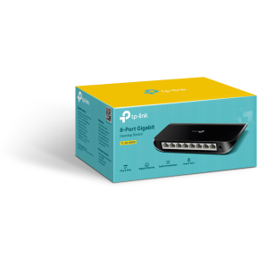 Switch de bureau TP-Link TL-SG1008D 8 ports Gigabit