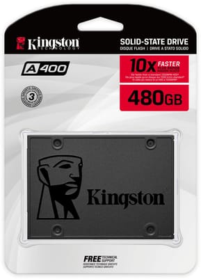 Disque Dur interne SSD Kingston A400 SATA 2.5" 480 Go (SA400S37/480G) — image 4