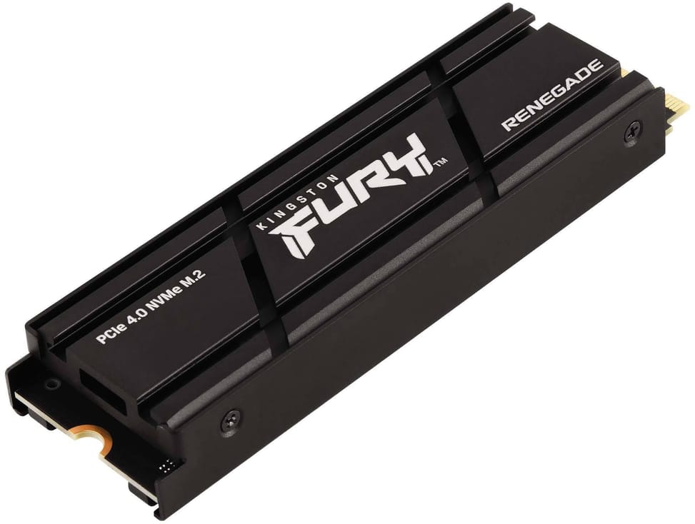 قرص SSD داخلي Kingston FURY Renegade Heatsink M.2 2280 PCIe Gen4 x4 NVMe 500 GB (SFYRSK/500G) — صورة 1
