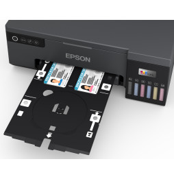 Epson EcoTank L8050 Imprimante Photo ( +impression sur cartes PVC) (C11CK37403)