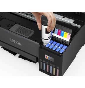 Epson EcoTank L8050 Imprimante Photo ( +impression sur cartes PVC) (C11CK37403)