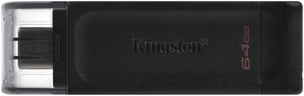قرص USB Kingston DataTraveler 70 USB-C - 64 GB (DT70/64GB) — صورة 1