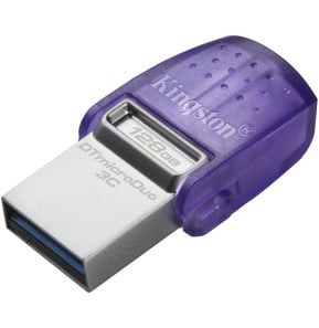 Clé USB C 3.2, Mémoire 128GB, DataTraveler 70 - Kingston - Français