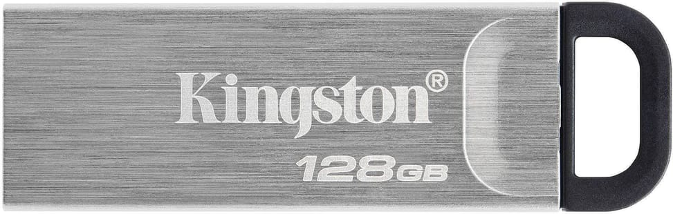 قرص USB Kingston DataTraveler Kyson USB Type-A 3.2 Gen1 - 128 GB (DTKN/128GB) — صورة 1