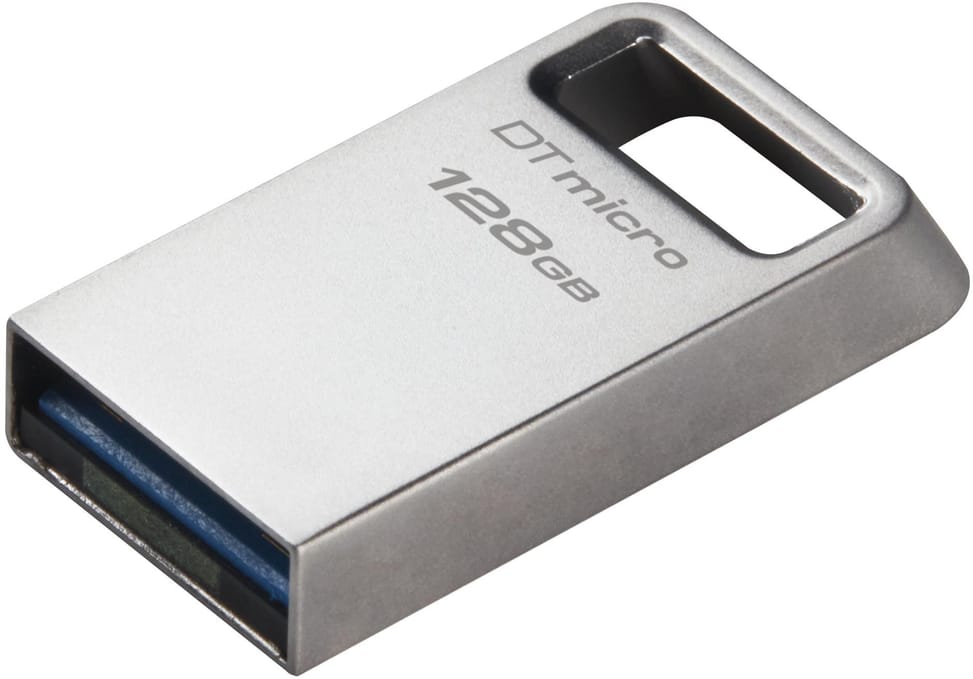 قرص USB Kingston DataTraveler Micro 3.1 USB Type-A 3.2 Gen 1 - 128 GB (DTMC3G2/128GB) — صورة 2