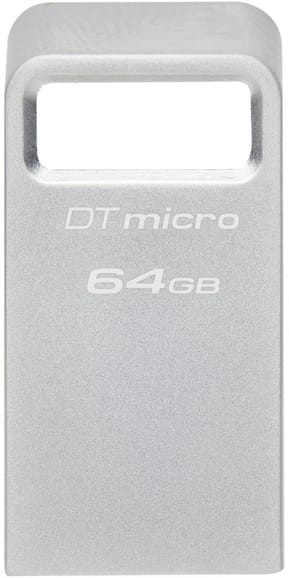 Kingston DataTraveler Micro 3.1 USB Type-A 3.2 Gen1 Flash Drive - 64 GB (DTMC3G2/64GB)
