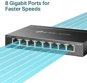 Switch de bureau TP-Link TL-SG108E 8 Ports Gigabit — image 4