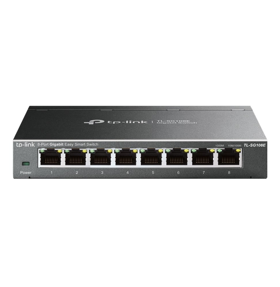 Switch de bureau TP-Link TL-SG108E 8 Ports Gigabit